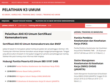 Tablet Screenshot of pelatihank3.com
